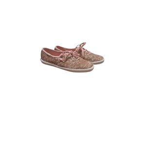 Kate Spade x Keds Pink Glitter Sneakers